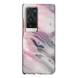 Мраморний чехол на Vivo X60 Pro Plus (VPrint) (Пурпурний Мрамор)