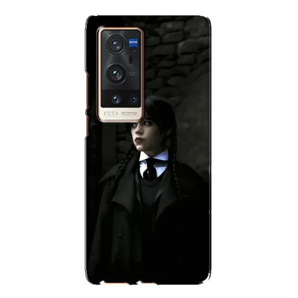 Чехол с принтом «Темный стиль Уэнздей» для Vivo X60 Pro Plus Чехол с принтом «Темный стиль Уэнздей» для Vivo X60 Pro Plus