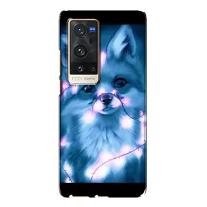 Чохли з картинкою Лисичка для Vivo X60 Pro Plus (VPrint) (Яскрава лисичка)