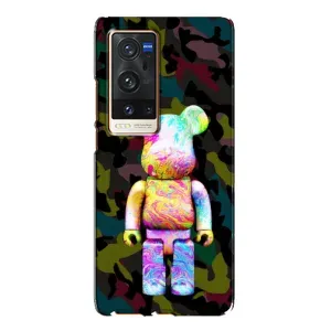 Чохли для Vivo X60 Pro Plus - Bearbrick Louis Vuitton (PREMIUMPrint) (Яскравий Bearbrick)