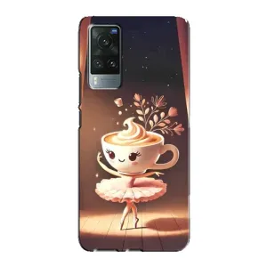 Чохол з мемом Тралалело тралала на Vivo X60 Pro (Балерина капучина)