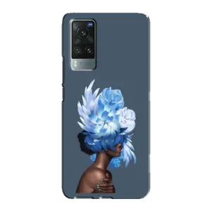 Чехлы (ART) Цветы на Vivo X60 Pro (VPrint) (Квіти на голові)