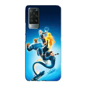 Чехол с принтом Фантастическая четверка для Vivo X60 Pro (Герои Фантастическая Четверка)