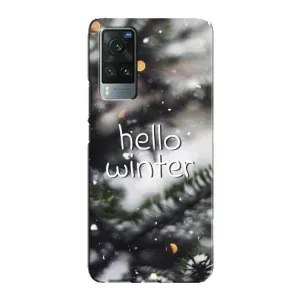 Новорічні, Святкові Чохли для Vivo X60 Pro - 2024 год (Hello winter)