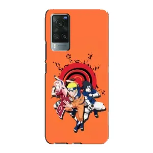 Naruto Anime Чохли для ВІВО Х60 Про (AlphaPrint) (команда Наруто)