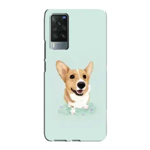 Чохли з собаками для Vivo X60 Pro (VPrint) (Коргі)