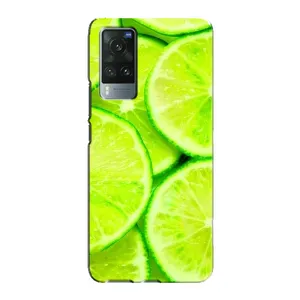 Чохли з фруктами для Vivo X60 Pro (VPrint) (Лайм)