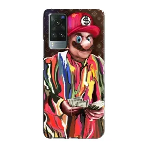 Бренднові Чохли для Vivo X60 Pro - (PREMIUMPrint) (Mario LV)