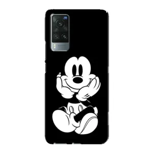 Міккі Маус чохол для Vivo X60 Pro (AlphaPrint - Мультяшні) (Маус на чорному)