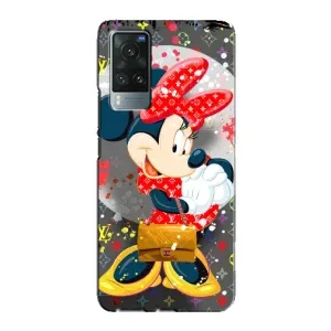 Чохол Disney Mouse Vivo X60 Pro (PREMIUMPrint) (Minni з бантіком)