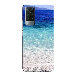 Силіконовий чохол з КАРТИНКАМИ літо для Vivo X60 Pro (AlphaPrint) (Море)