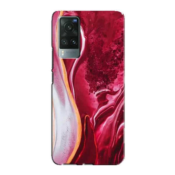 Чехол с принтом «Мрамор красный» для Vivo X60 Pro Чехол с принтом «Мрамор красный» для Vivo X60 Pro