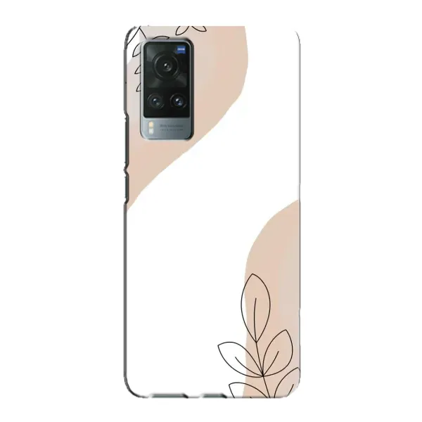 Чехол с принтом «Нюдовая веточка абстракция» для Vivo X60 Pro Чехол с принтом «Нюдовая веточка абстракция» для Vivo X60 Pro