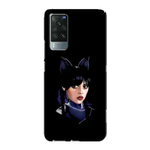 Чохли Венсдей на Vivo X60 Pro Уенсдей (AlphaPrint) (серйозна Венздей)