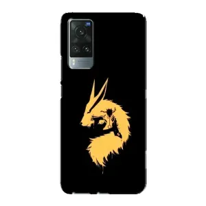 Naruto Anime Чохли для ВІВО Х60 Про (AlphaPrint) (силует Курама Наруто)