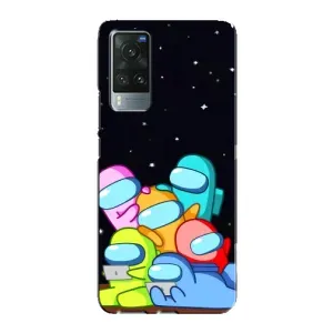 Чохли Амонг Ас для Vivo X60 Pro (AlphaPrint) (Скіни в космосі)