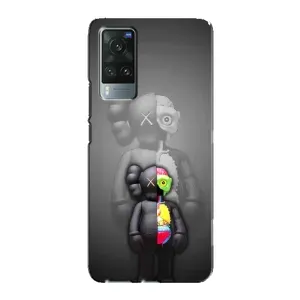 Чохли для Vivo X60 Pro - Bearbrick Louis Vuitton (PREMIUMPrint) (Тіло Bearbrick)