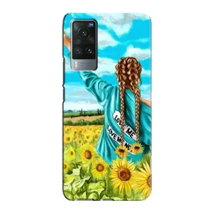 Чохол для Патріота України Vivo X60 Pro - (AlphaPrint) (Україночка)