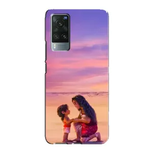 Чехол с мультфильмом Моана Vivo X60 Pro (Маленькая Ваяна)