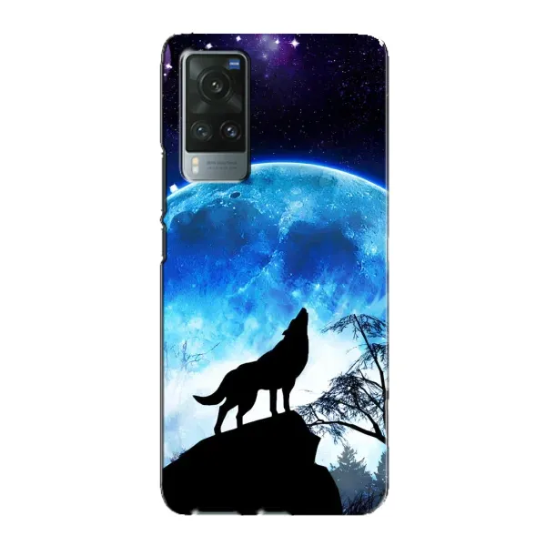 Чехол с принтом «Волк на луну» для Vivo X60 Pro Чехол с принтом «Волк на луну» для Vivo X60 Pro