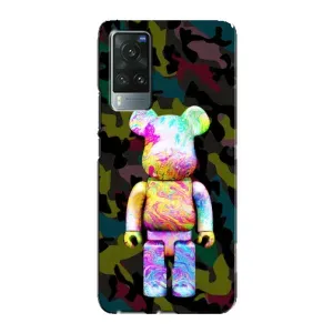 Чохли для Vivo X60 Pro - Bearbrick Louis Vuitton (PREMIUMPrint) (Яскравий Bearbrick)