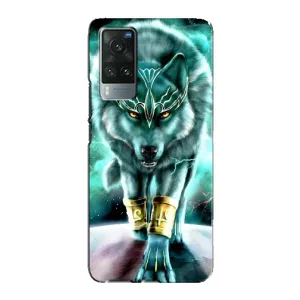 Захисні чохли для ВІВО Х60 Про (AlphaPrint) (ХІТ продаж) ВОВК (Яскравий вовк)