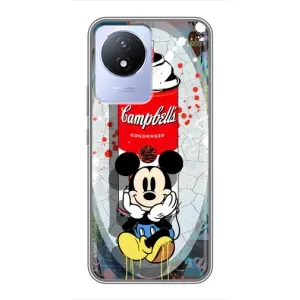 Чохол Disney Mouse Vivo Y02 (PREMIUMPrint) (Американський Маус)