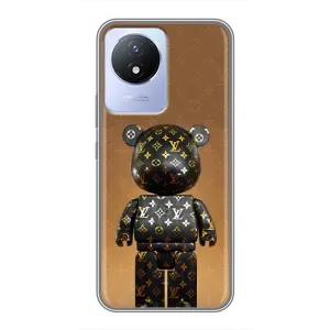 Чохли для Vivo Y02 - Bearbrick Louis Vuitton (PREMIUMPrint)