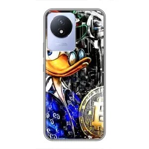 Чехлы для Виво У02 - Scrooge MagDag (PREMIUMPrint) (Биткойн Скрудж)
