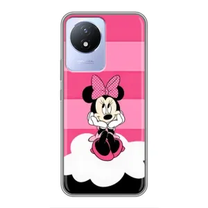 Міккі Маус чохол для Vivo Y02 (AlphaPrint - Мультяшні) (Дівчинка Maus)