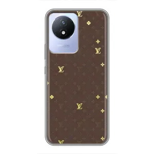 Чохли Луі Вітон для Vivo Y02 (AlphaPrint - LOUIS VUITTON) (дизайн Луі Вітон)