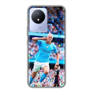 Чохли з футболістом Ерлінг Холанд для Vivo Y02 (AlphaPrint) (фанати Холанда)