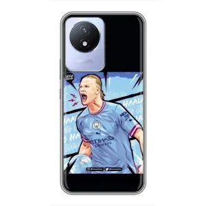 Чохли з футболістом Ерлінг Холанд для Vivo Y02 (AlphaPrint) (гол Ерлінг Холанд)