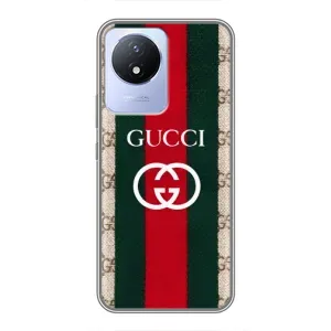 Чохол з принтом «Gucci дизайн» для Vivo Y02