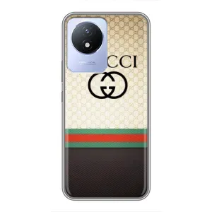 Чохол з принтом «GUCCI стиль» для Vivo Y02