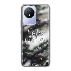 Новорічні, Святкові Чохли для Vivo Y02 - 2024 год (Hello winter)