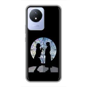 Чехлы Венсдей на Vivo Y02 Уэнсдей (AlphaPrint) (комната Уэнздей)