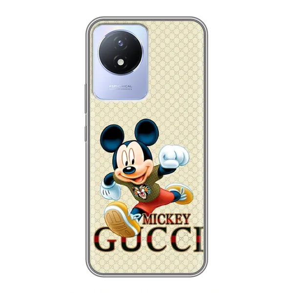 Чехол с принтом «Mikki Gucci» для Vivo Y02