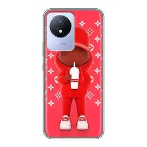 Круті Чохли Луі Віттон для Vivo Y02 (AlphaPrint) (Модний стиль)