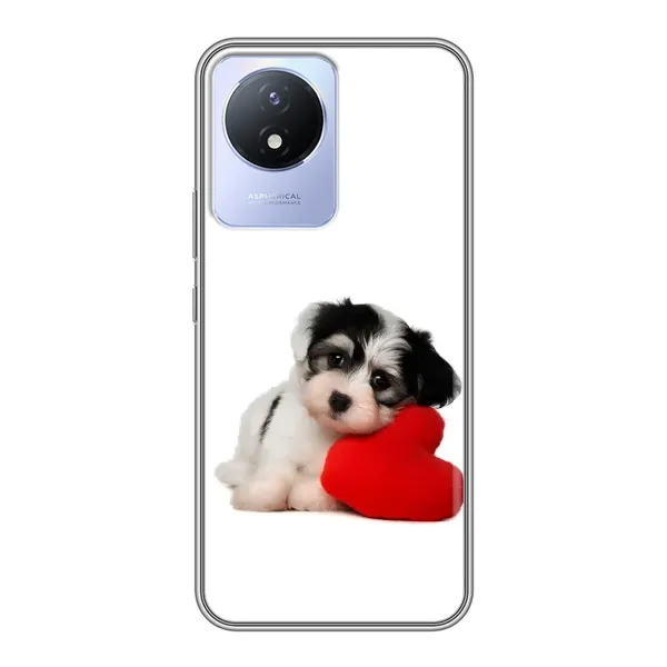 Чехол с принтом «Песик» для Vivo Y02