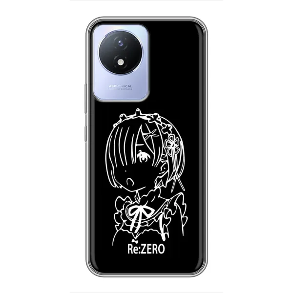 Чехол с принтом «Re: Zero» для Vivo Y02 Чехол с принтом «Re: Zero» для Vivo Y02