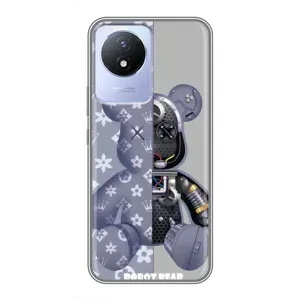 Круті Чохли Луі Віттон для Vivo Y02 (AlphaPrint) (Робот Медведик)