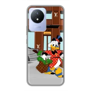 Чехлы для Vivo Y02 - Скрудж МакДак Louis Vuitton (PREMIUMPrint) (Скрудж ЛВ)