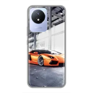 Чохли з Машинами на ViVO Y02
украинскими буквами и цифрами: ВіВО У02 (VPrint) (Sport Car)