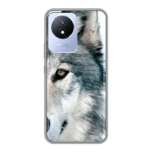 Чохли з картинкою животних Vivo Y02 (Вовк)