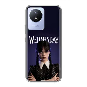 Чехлы Венсдей на Vivo Y02 Уэнсдей (AlphaPrint) (Wednesday)