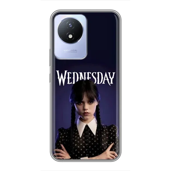 Чохол з принтом «Wednesday» для Vivo Y02 Чохол з принтом «Wednesday» для Vivo Y02