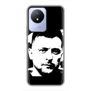 Чохол для Vivo Y02 (AlphaPrint - с принтом Зеленського)