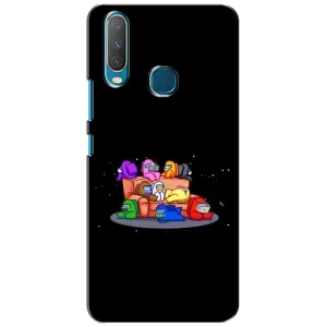 Чехол Амонг Ас для ViVO Y15 (AlphaPrint) (Амонг-ас)