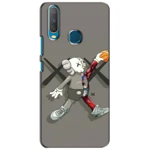 Чехлы для ViVO Y15 - Bearbrick Louis Vuitton (PREMIUMPrint) (Беарбрик Джордан)